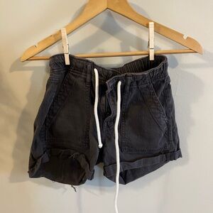 American Eagle Outfitters Dark Gray Cargo Shorts